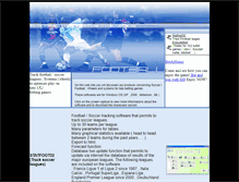 Tablet Screenshot of footballsoftware.cellard.com